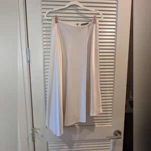 NWOT Alice + Olivia Satin Asymmetrical Skirt